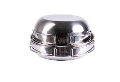 Набір столовий з нержавіючої сталі Mil-Tec на 4 предмети (14648100) - фото 2