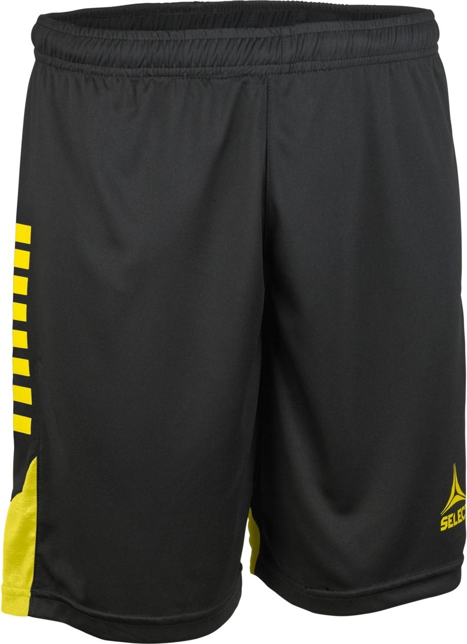 Шорты Select SPAIN V25 PLAYER SHORTS 8 лет/4XS Черно-желтый (621030-151)
