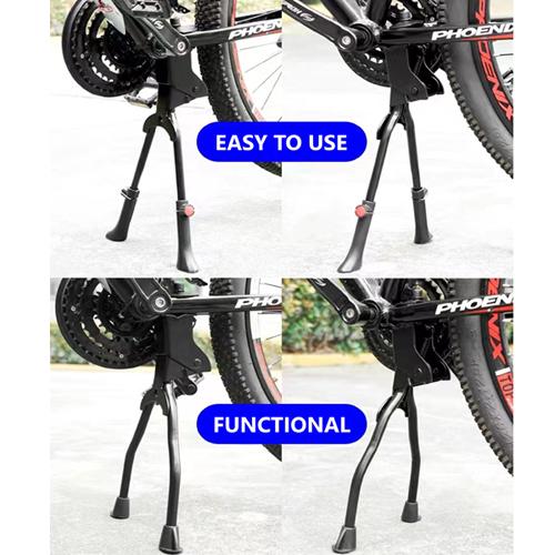 Підніжка двонога для велосипеда DFC-20 з регулюванням довжини Чорний - фото 2 Підніжка двонога для велосипеда DFC-20 з регулюванням довжини Чорний - фото 2