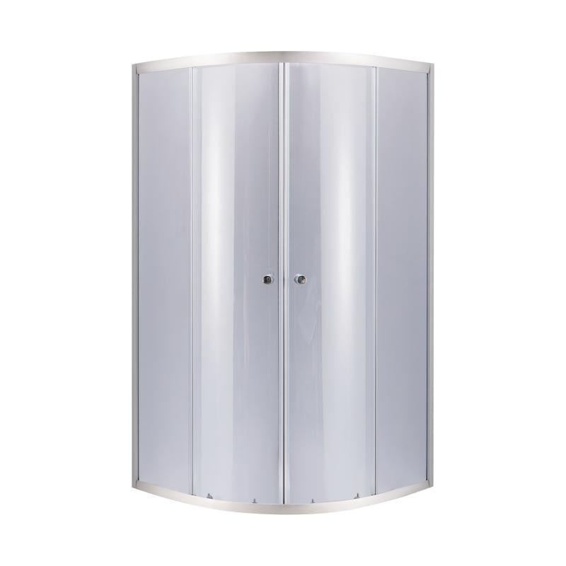 Душова кабіна Lidz Latwa SC90x90.SAT.LOW.GR скло тоноване 4 мм без піддона (2622384733)