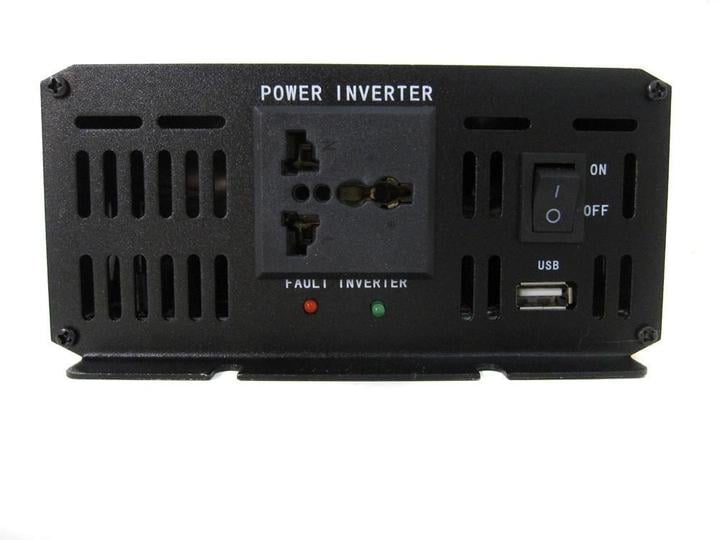 Інвертор 12-220V 2500W Червоний (3052) - фото 4