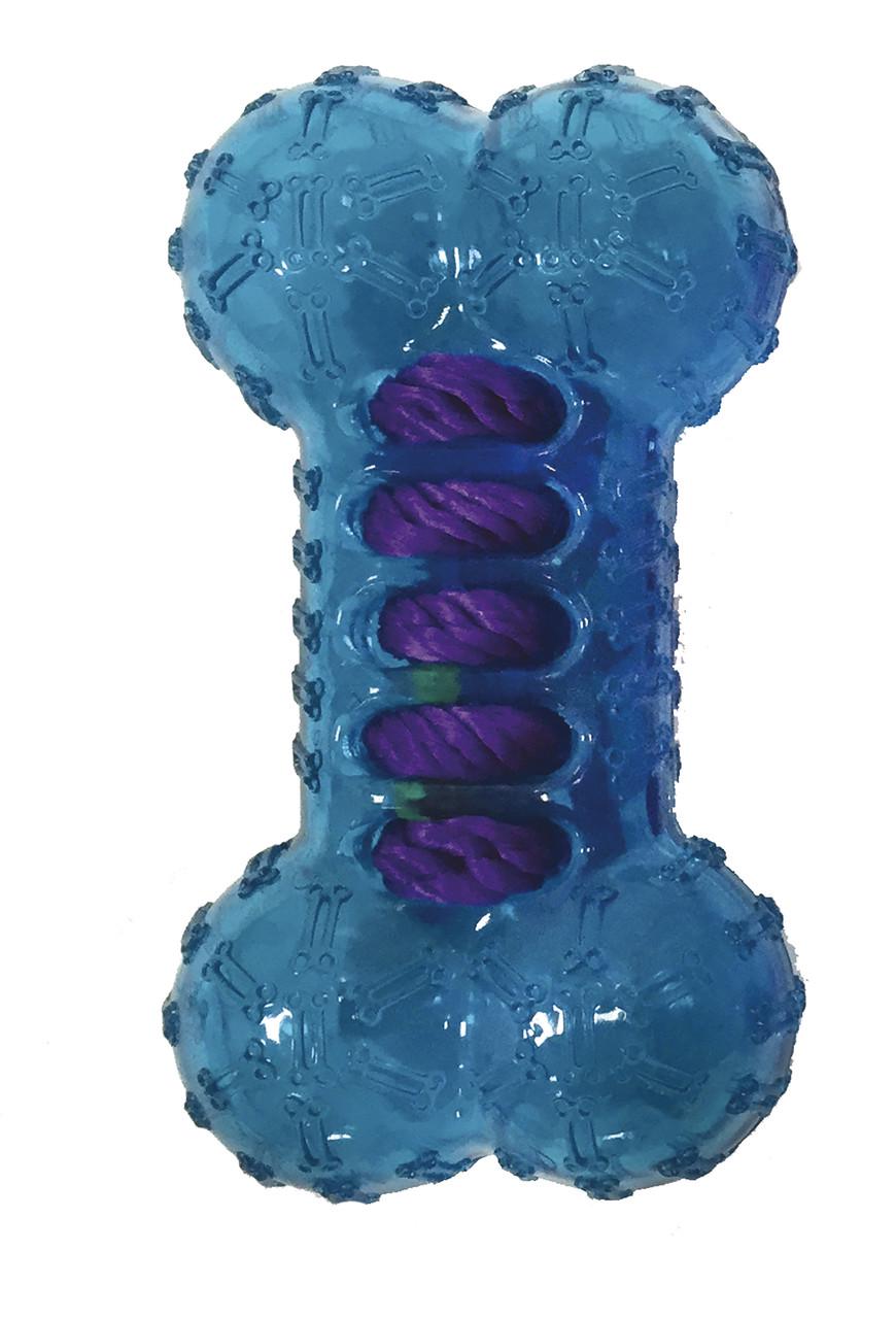 Игрушка для собак Croci Кость с канатом 14x8 см (1199892579)