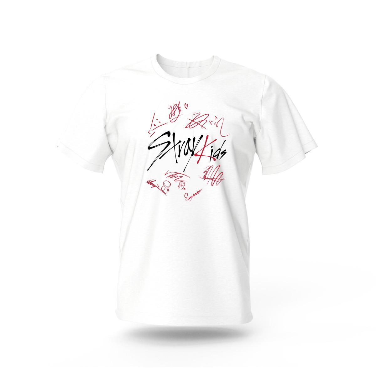 Футболка Fruit of the Loom "Stray Kids" Autograph 152 см Белый (24138)