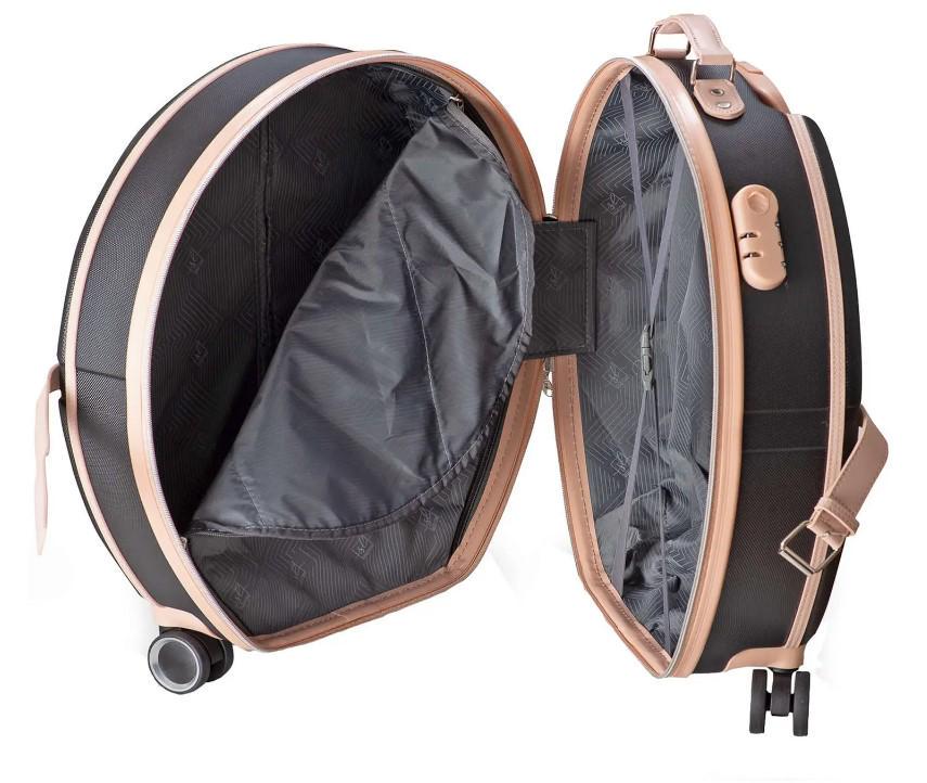 Валіза SEMI LINE T5671-3 24" M Black/Pink Cream (DAS302671) - фото 9 Валіза SEMI LINE T5671-3 24" M Black/Pink Cream (DAS302671) - фото 9