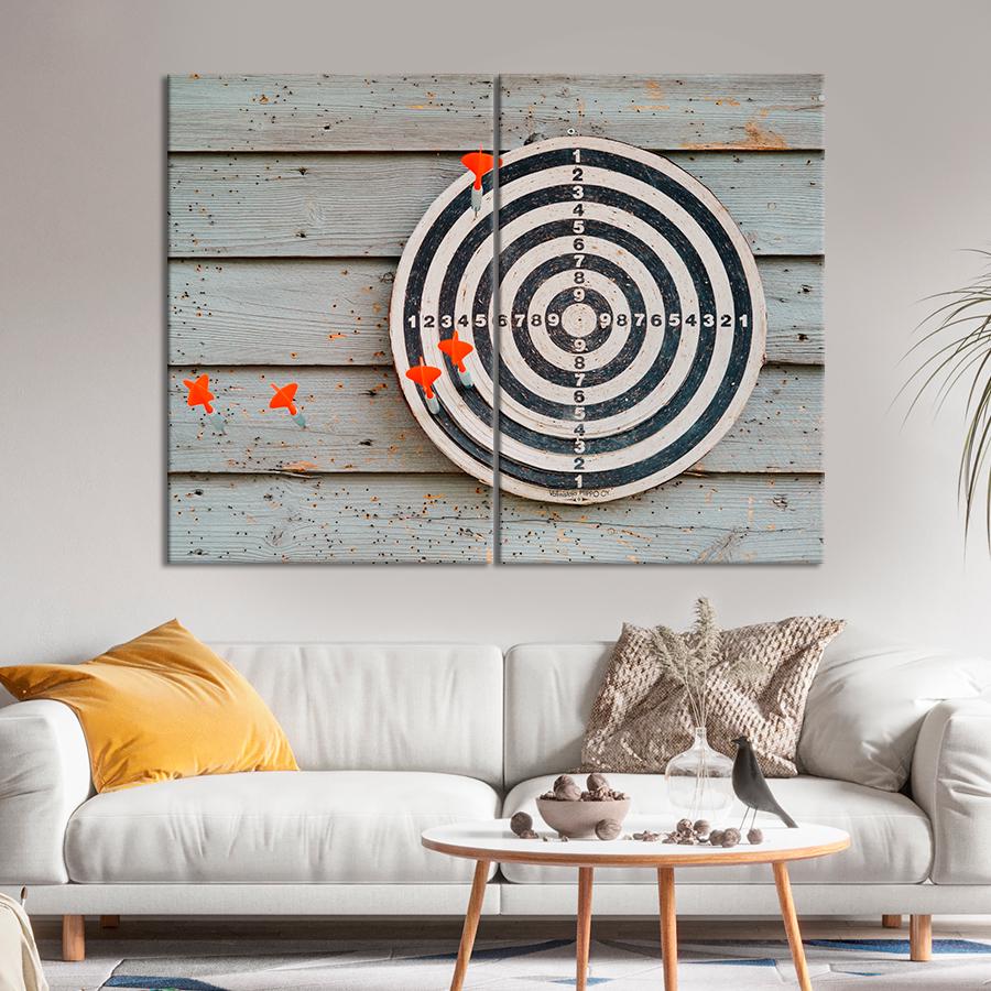 Картина спорт Мишень для дартса 71x51 см (A1256-2)