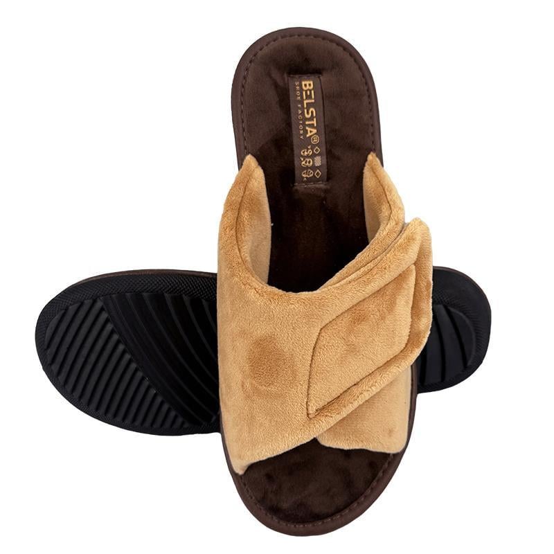 Домашние женские тапочки 89-11-1 p. 40 25,5-26 см Коричневый