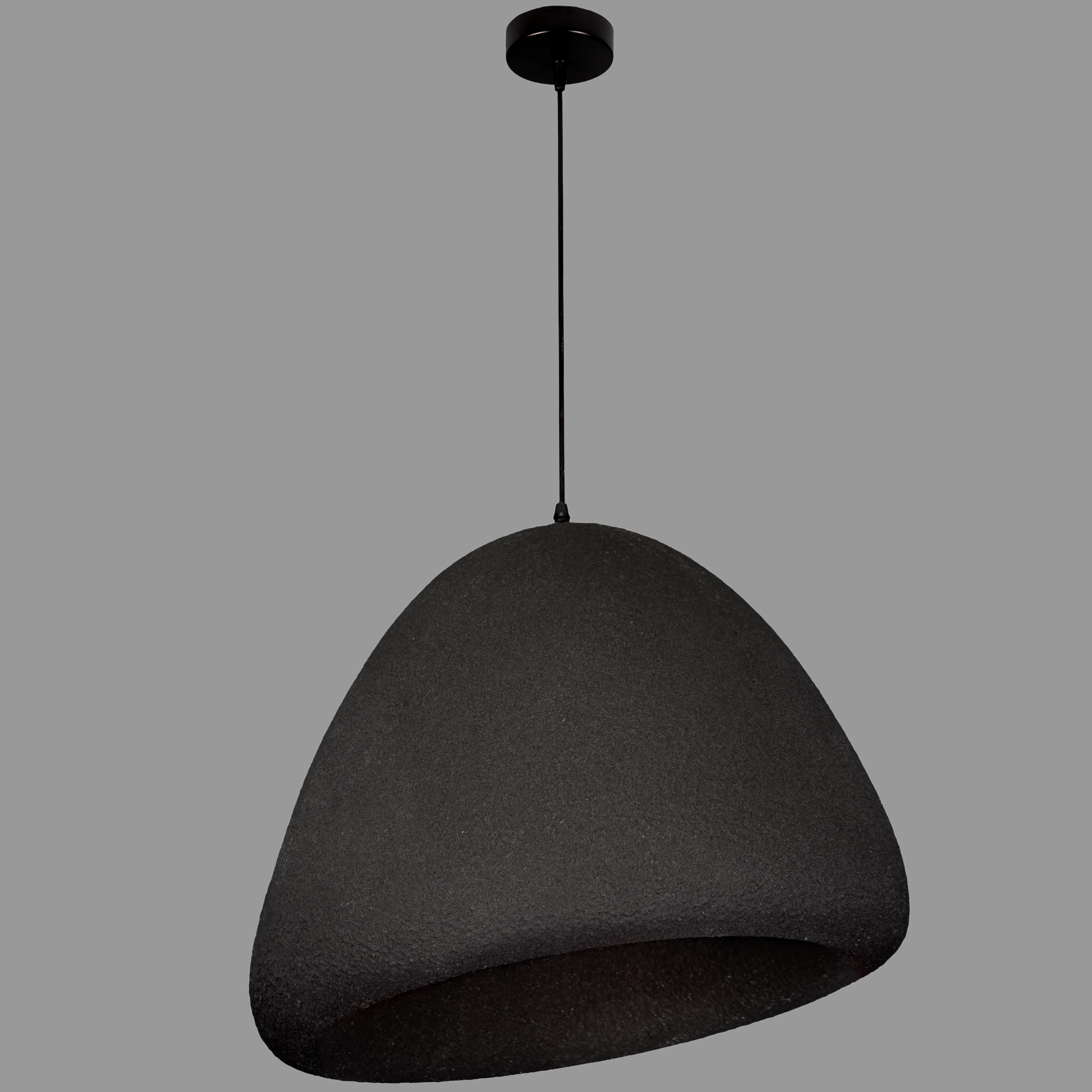 Люстра гипсовая Wabi-Sabi 51 см Графитовый (909-XL3636 (510) BK)