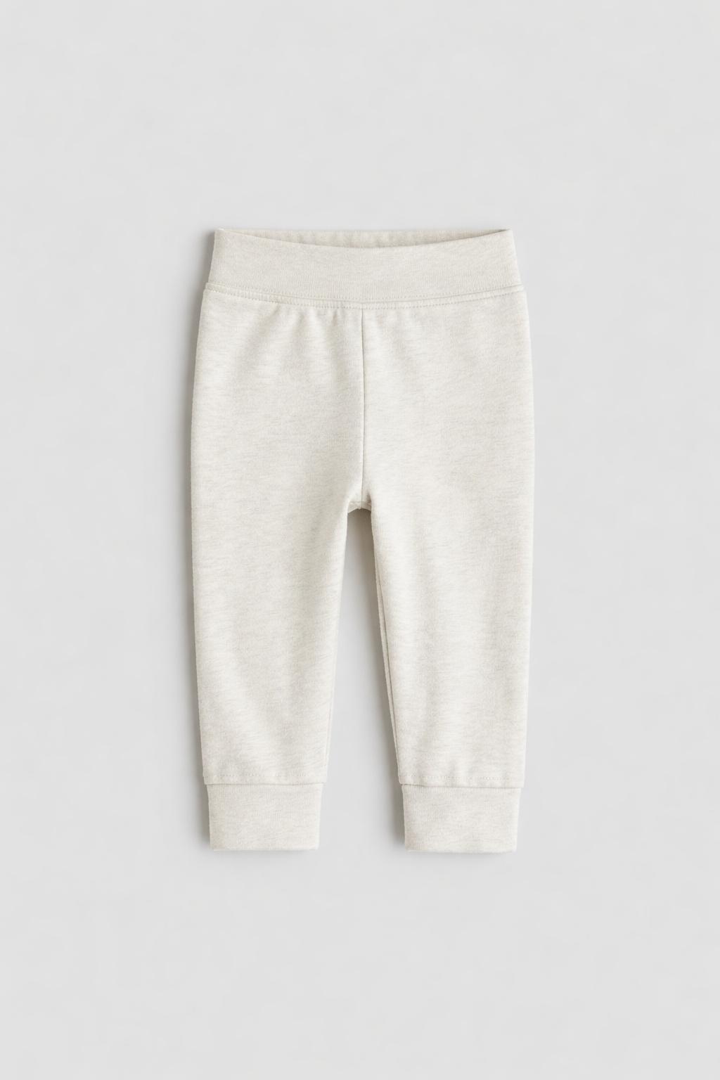 Брюки H&M 56 см Бежевый меланж (1239379-8)