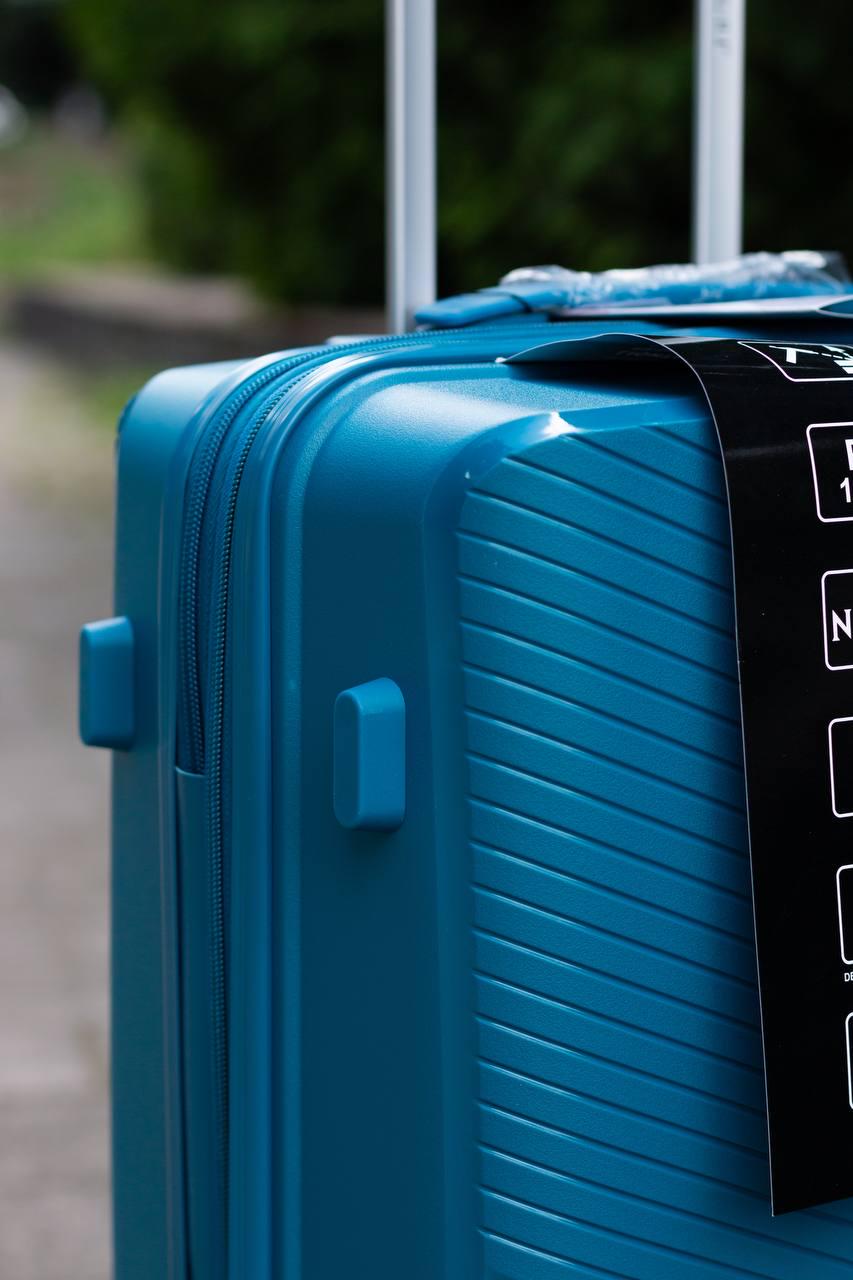 Валіза пластикова Nuri 2002 середній Синій (11822882) - фото 2 Валіза пластикова Nuri 2002 середній Синій (11822882) - фото 2