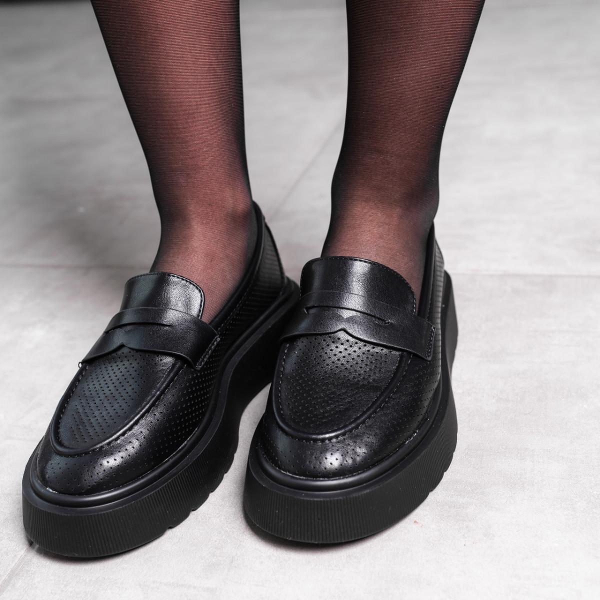 Броги женские Fashion р. 36 23,5 см Черный (3570)