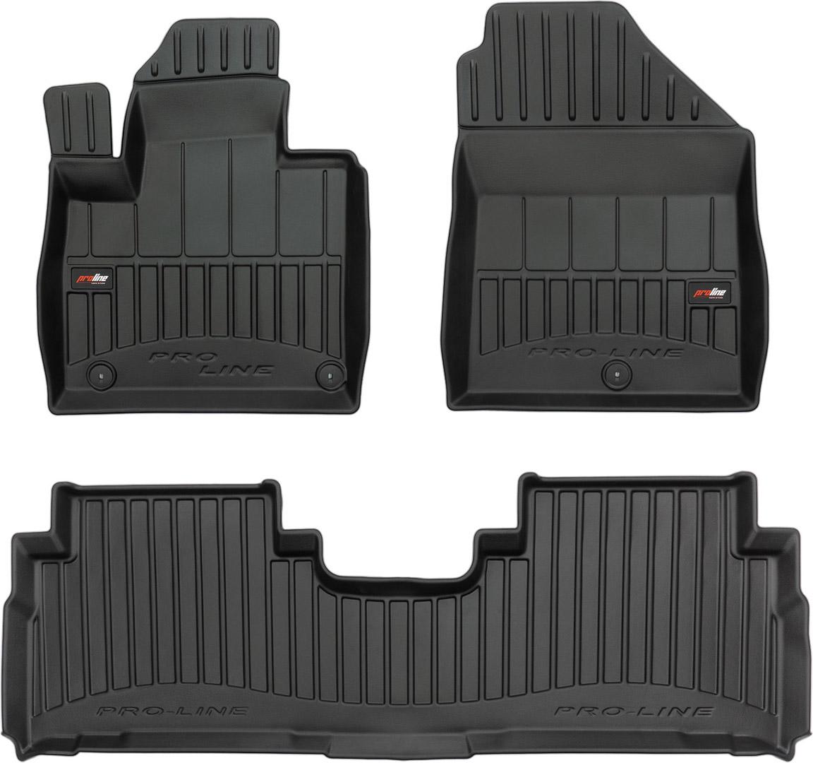 3D коврики в салон Frogum Proline Kia Sorento mkIII 1-2 ряд 2015-2020 (3D409644)