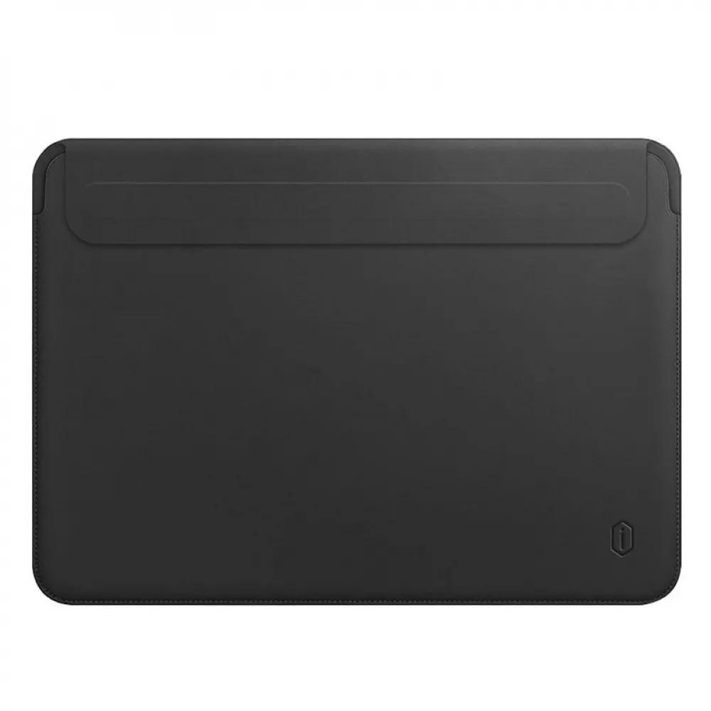 Чохол-папка WIWU Skin Pro 2 Leather Sleeve для MacBook Pro 14,2" Black (555674) - фото 3