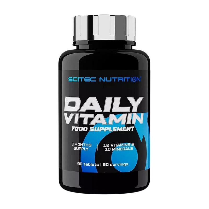 Мультивитамины и минералы 1 день Scitec Nutrition Daily Vita-Min 90 табл. Мультивитамины и минералы 1 день Scitec Nutrition Daily Vita-Min 90 табл.
