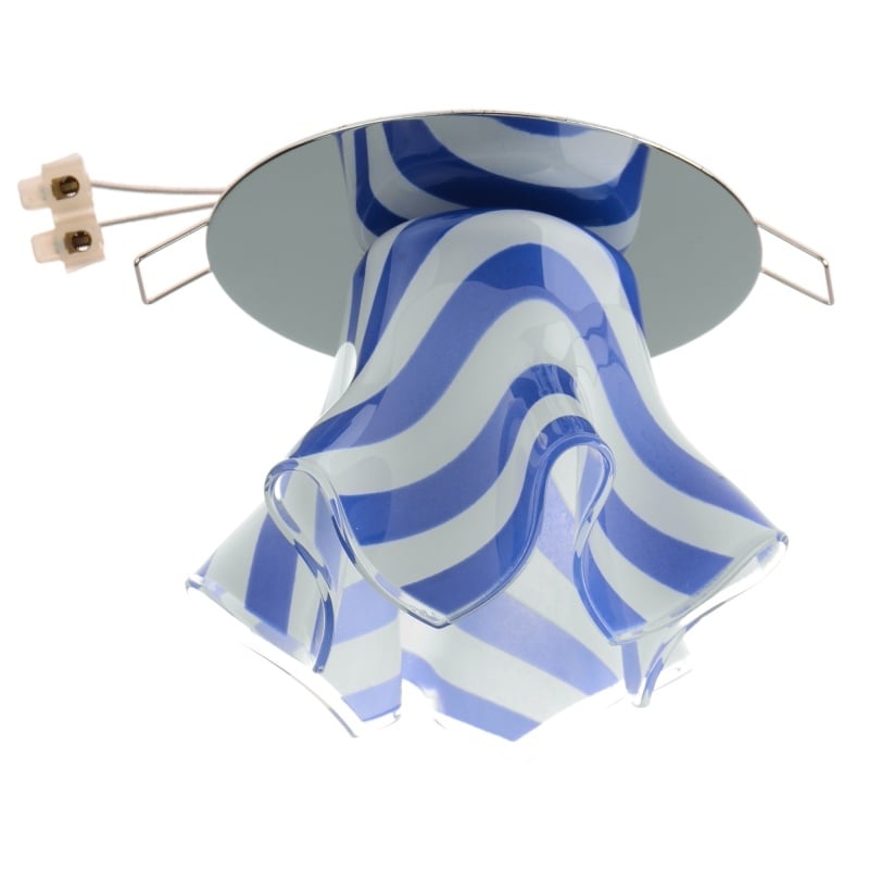 Светильник точечный Brille HDL- G 19 Zebra/Blue (162308)