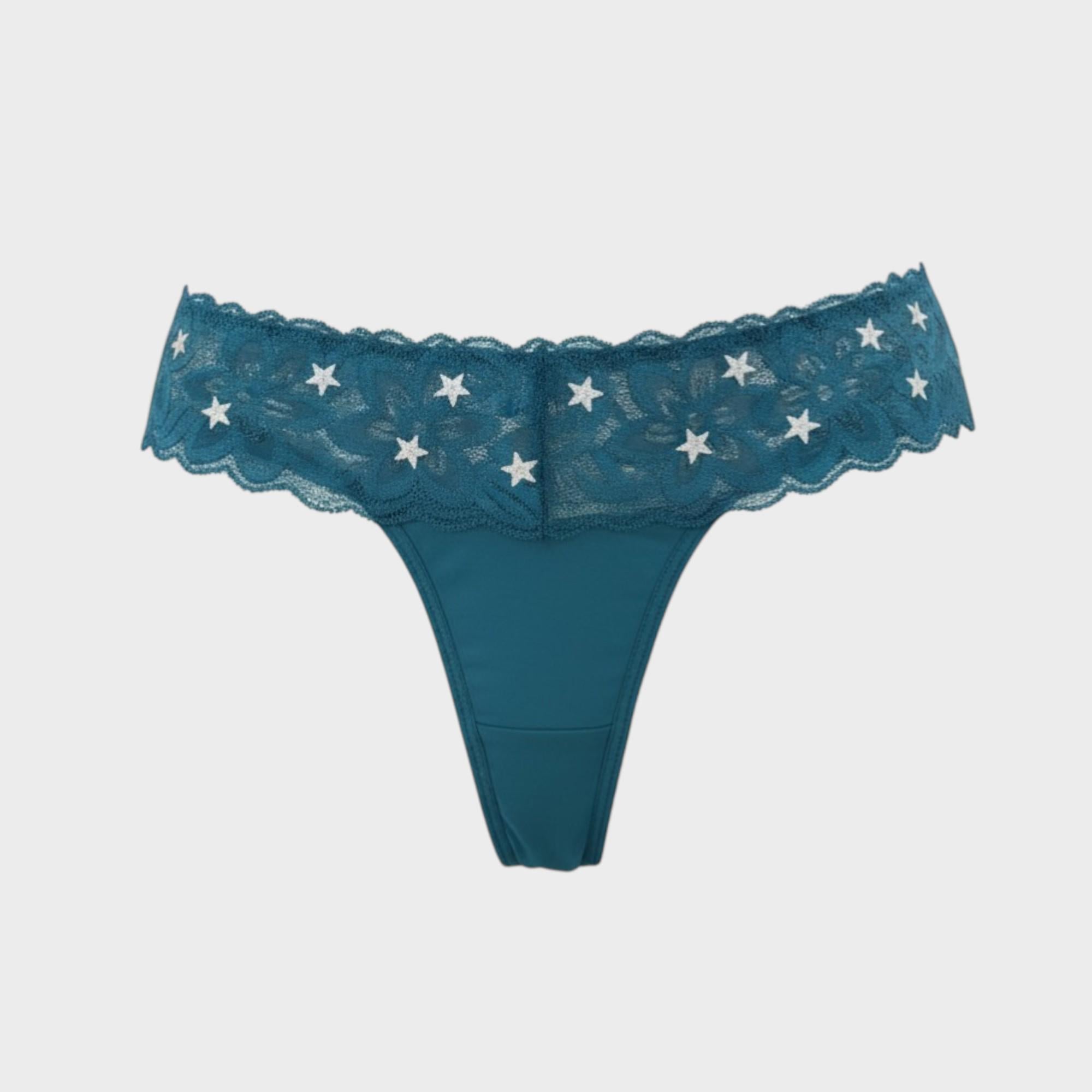 Трусики стринги Victoria's Secret Pink Panty S Зеленый (374922)