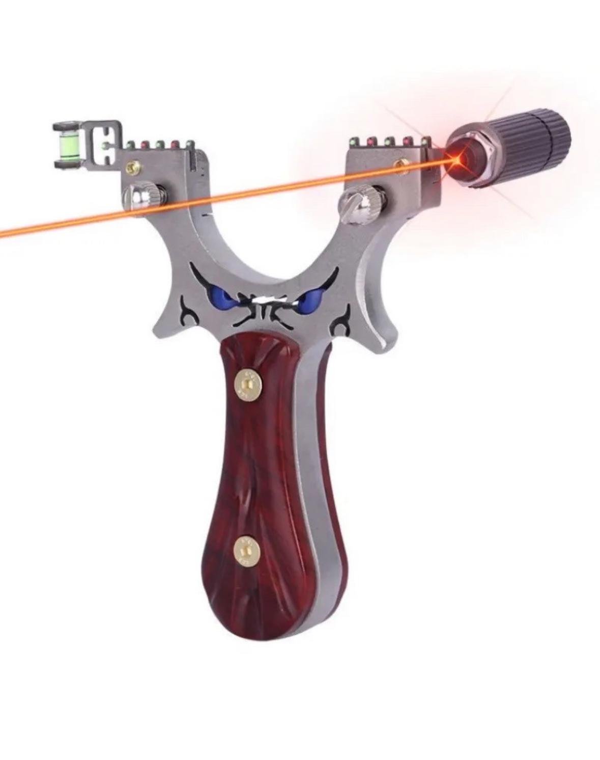 Рогатка металева ударна спортивна SFU Devil/laser для розваг/полювання/риболовлі (0026) - фото 3