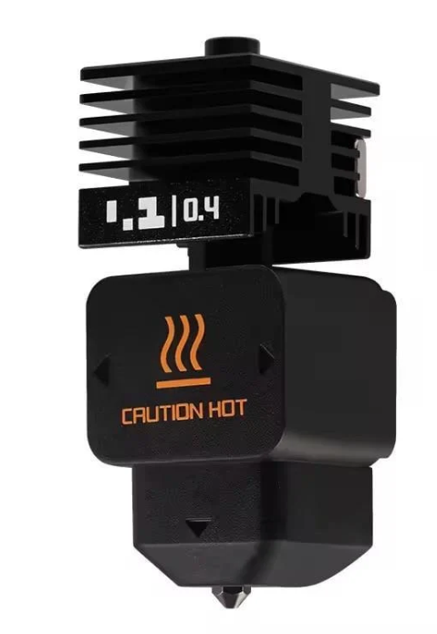 Хотенд Bambulab A1/A1 Mini со сменным соплом 0,2 мм и силиконовой насадкой