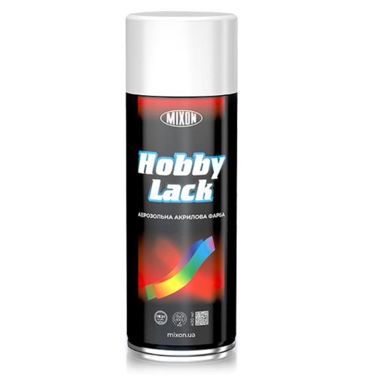 Аэрозольная краска MIXON HOBBY LACK белый матовый 70 400 мл (X-2216) Аэрозольная краска MIXON HOBBY LACK белый матовый 70 400 мл (X-2216)