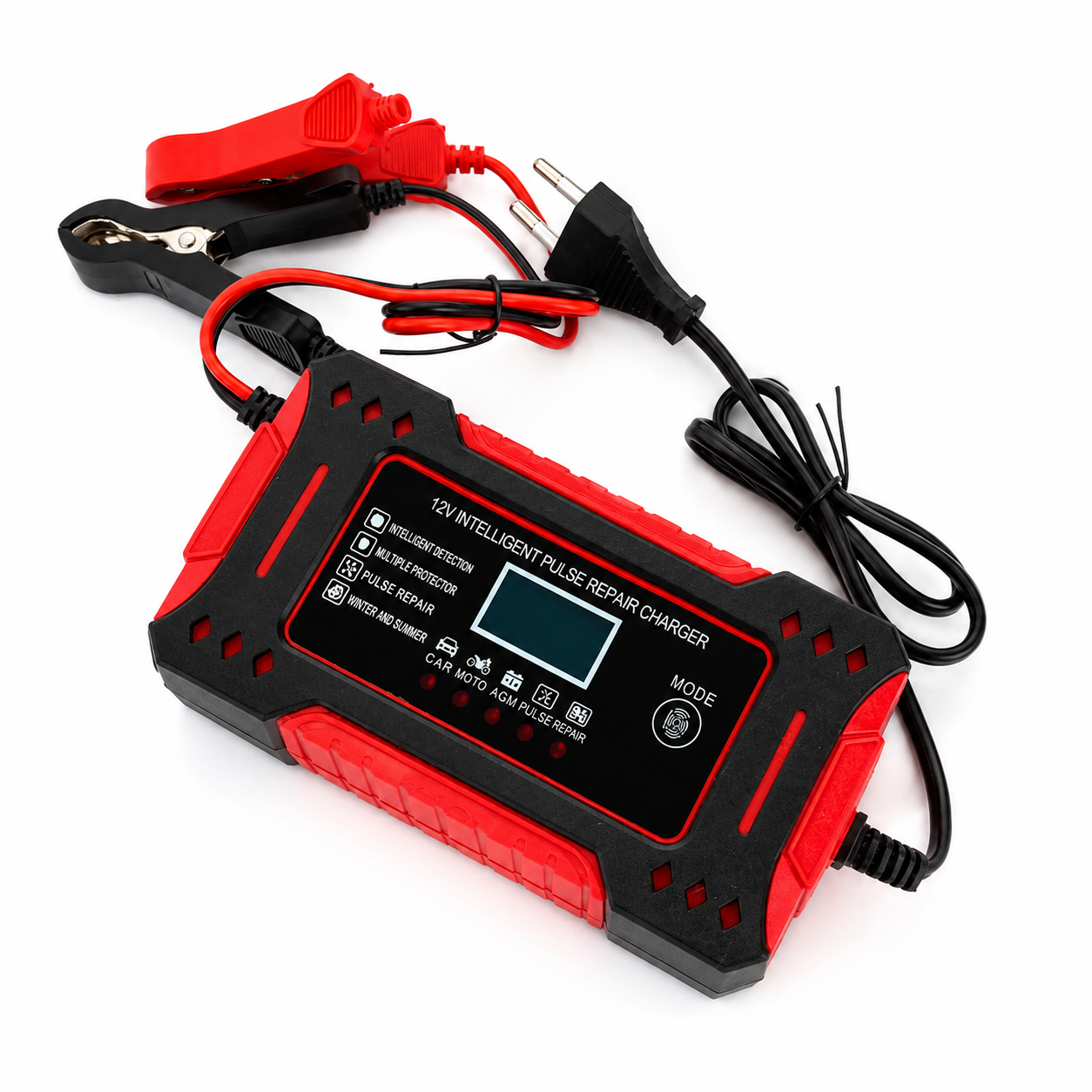 Зарядное устройство 12V для автомобильных аккумуляторов интеллектуальная зарядка для авто и мото (3120750596)