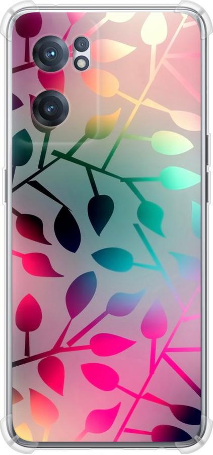 Чохол на OnePlus Nord CE 2 Листя (2235sp-2589-42517)