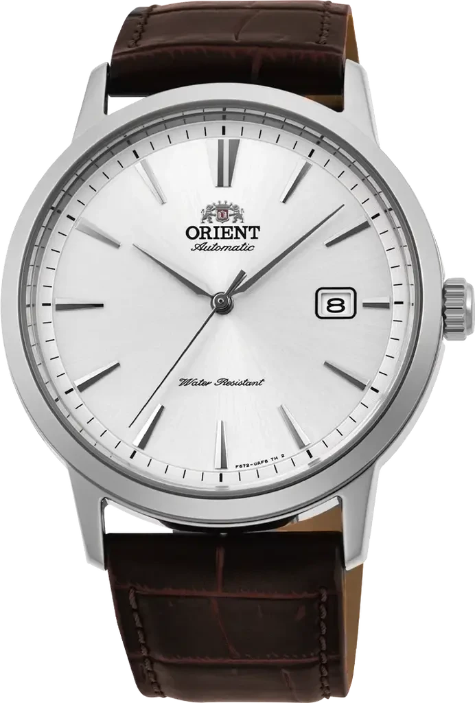 Наручные часы мужские Orient Symphony III RA-AC0F07S10A со стальным корпусом WR 50 м Серебряный (3124584501)