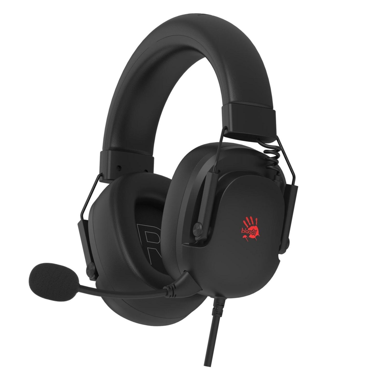 Наушники игровые BLOODY G585 USB-A с микрофоном кабель 2 м динамики 50 мм Black (36619356)