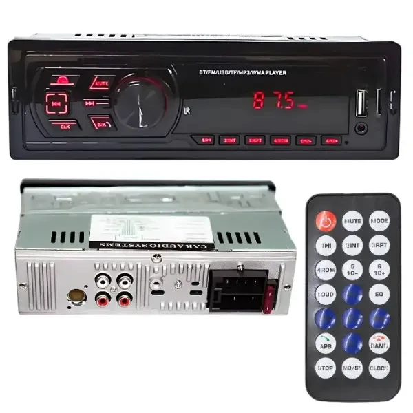 Автомагнитола CAR MP3 JSD 306 с поддержкой Bluetooth 1din (5695)