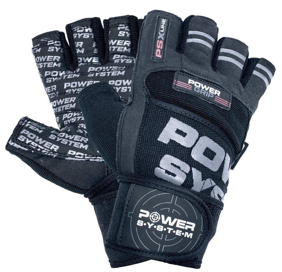 Рукавички для фітнесу Power System PS-2800 Power Grip XXL Black (3070039864) Рукавички для фітнесу Power System PS-2800 Power Grip XXL Black (3070039864)
