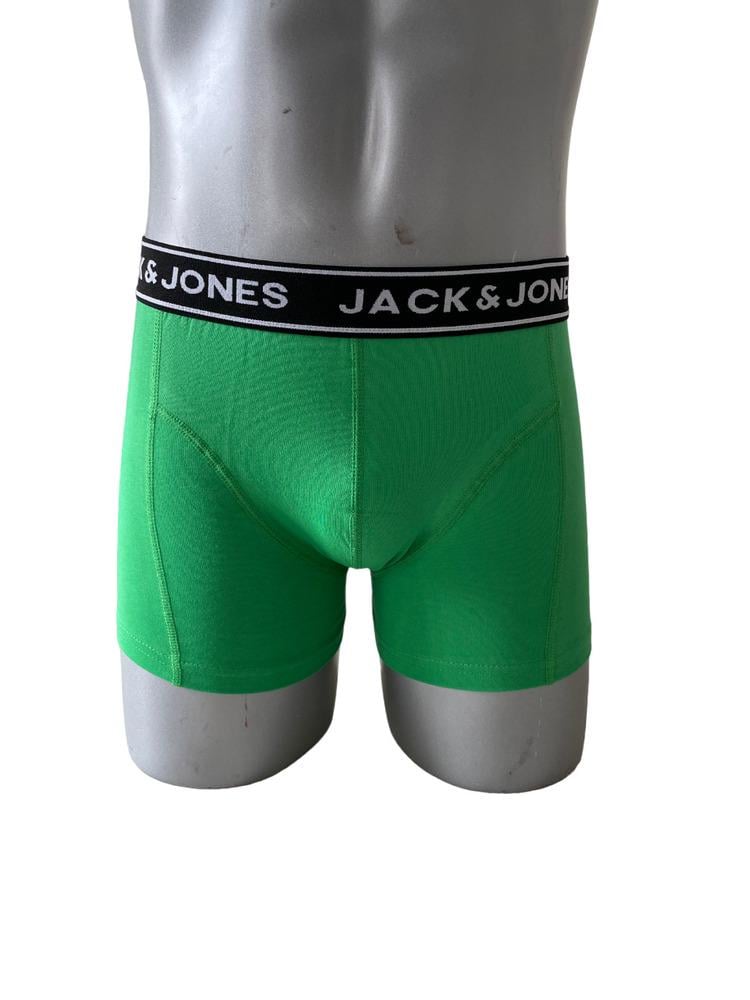 Трусы Jack & Jones 189076x40 3 шт. мужские Зеленый М (189076) Трусы Jack & Jones 189076x40 3 шт. мужские Зеленый М (189076)