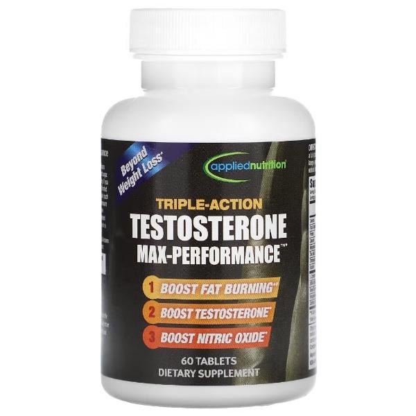 Комплексный тестостероновый препарат Applied Nutrition Triple-Action Testosterone Max-Performance 60 таблеток (000021837)