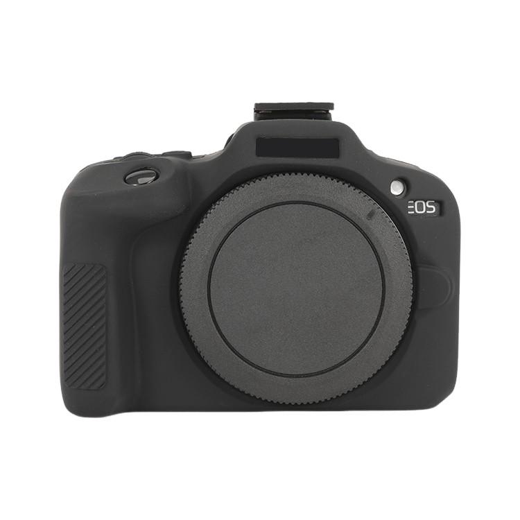 Чехол для фотоаппаратов Canon EOS R100 защитный силиконовый Черный Чехол для фотоаппаратов Canon EOS R100 защитный силиконовый Черный