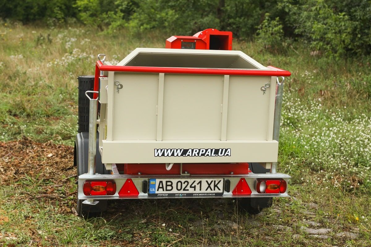 Подрібнювач гілок Arpal на щепу з бензиновим двигуном (МК-170БД) - фото 21