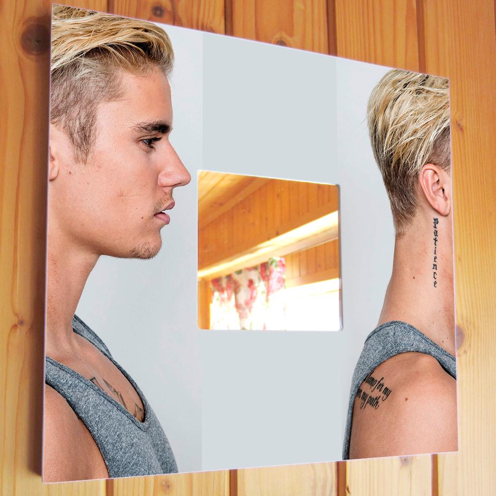 Зеркало с фото Певец Justin Bieber 260х260 мм (M00781) Зеркало с фото Певец Justin Bieber 260х260 мм (M00781)