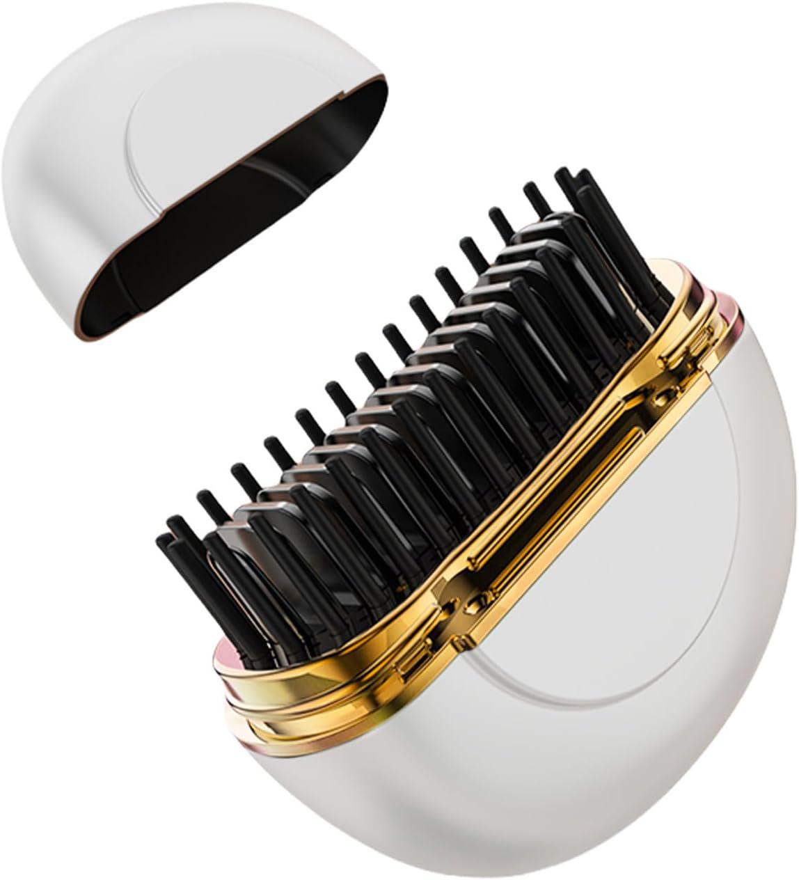 Випрямляч для волосся Kayfovo HG -168 електрична щітка плойка Білий (29242) Випрямляч для волосся Kayfovo HG -168 електрична щітка плойка Білий (29242)