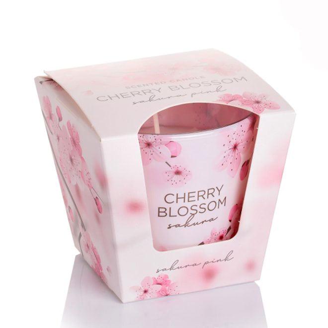 Свічка ароматична Flora Cherry Blossom Sakura Pink (28836)