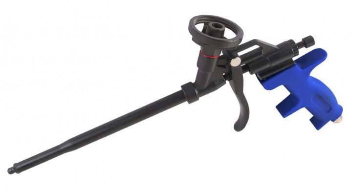 Пистолет для монтажной пены Kubis FoamPro редукционный регулятор 340 мм (04-05-0534) Пистолет для монтажной пены Kubis FoamPro редукционный регулятор 340 мм (04-05-0534)