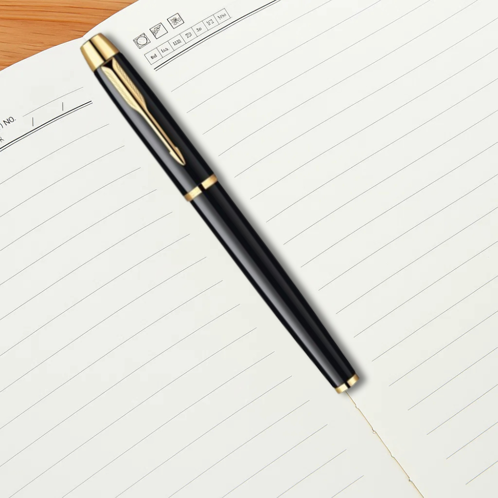 Щоденник планер з ручкою на 100 аркушів у м'якій обкладинці формат А5 Сірий - фото 2