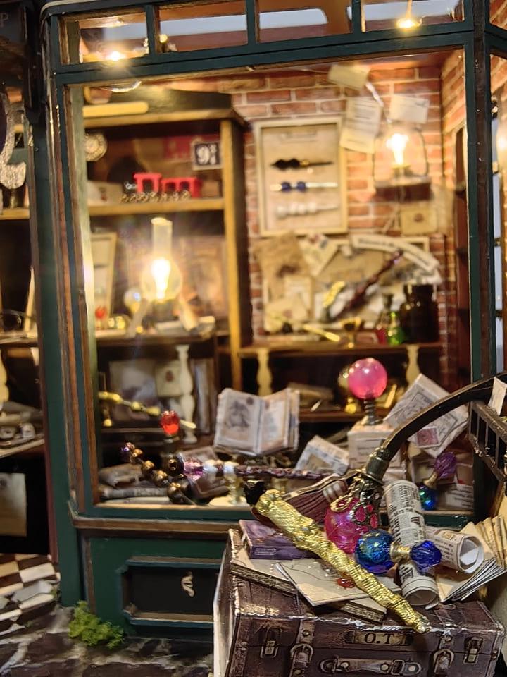 Конструктор Румбокс Гарри Поттер Магазин волшебных палочек (F-032) - фото 6 Конструктор Румбокс Гарри Поттер Магазин волшебных палочек (F-032) - фото 6