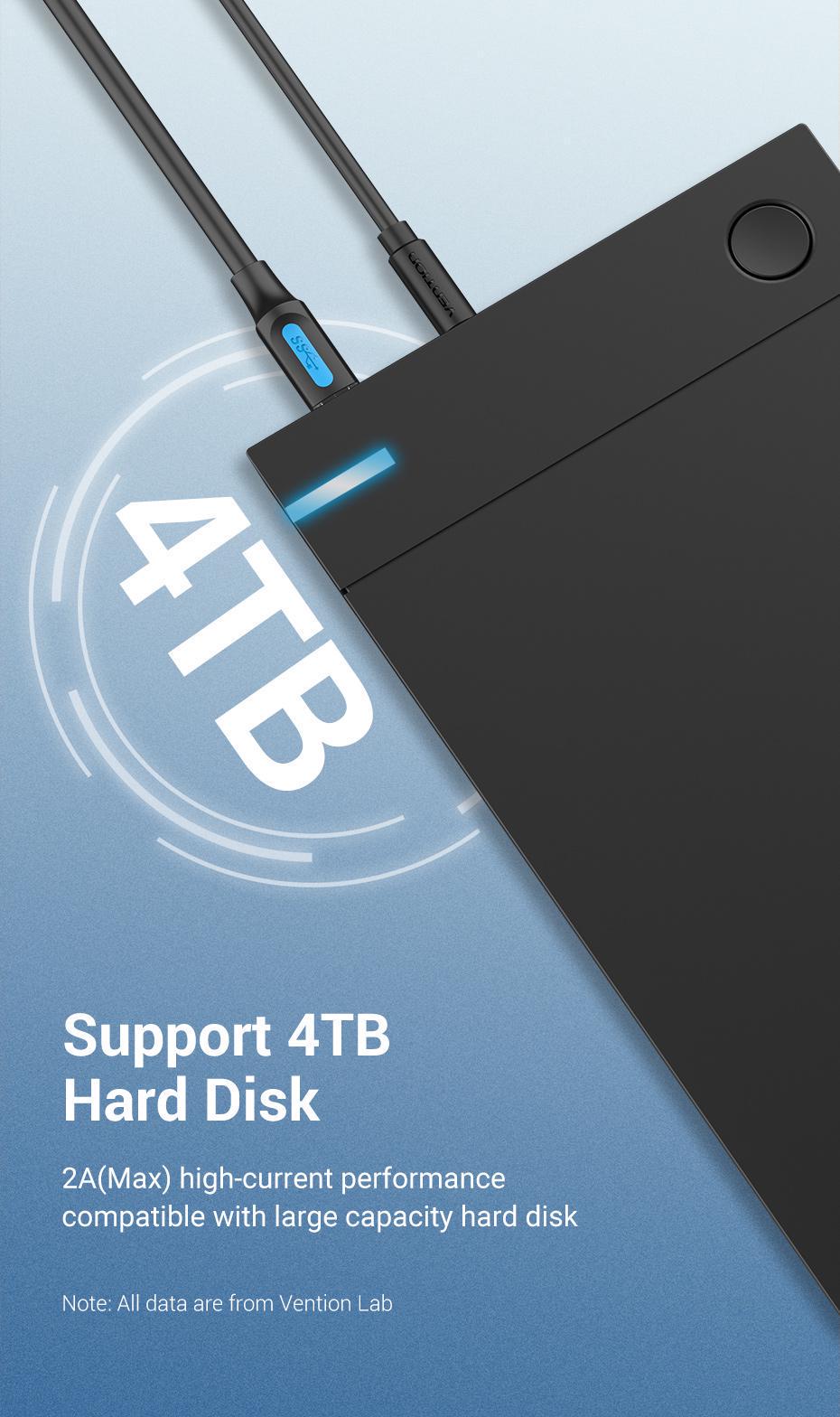 Кабель для принтера Vention USB-USB Type-B 3.0 5 Гбит/с 2A USB-A 3.0 на USB-B 3.0 1 м Черный (COOBF) - фото 5 Кабель для принтера Vention USB-USB Type-B 3.0 5 Гбит/с 2A USB-A 3.0 на USB-B 3.0 1 м Черный (COOBF) - фото 5