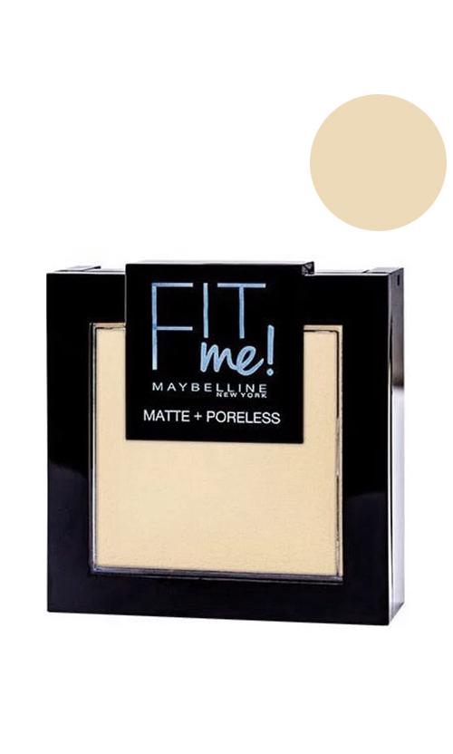 Пудра компактна для обличчя Maybelline New York Fit Me Matte Poreless Powder 105 natural (26084)