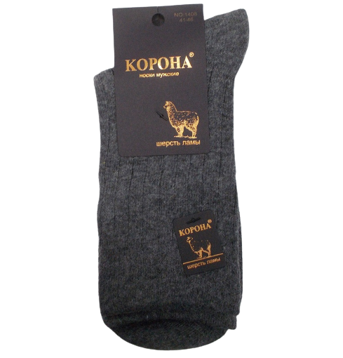 Носки шерсть ламы Корона 1408 р. 41-46 Темно-серый (1544914280) Носки шерсть ламы Корона 1408 р. 41-46 Темно-серый (1544914280)