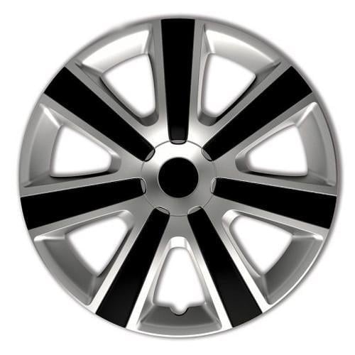 Колпаки для колес 4 Racing VR R16 4 шт. Silver/Black