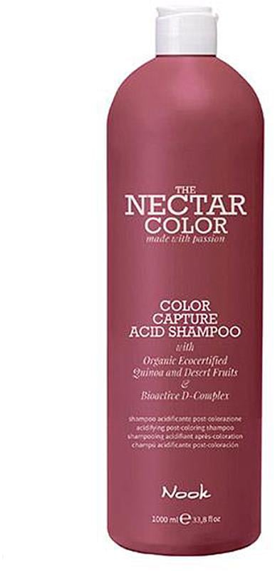 Шампунь закрепляющий Nook The Nectar Color Color Capture Acid Shampoo после окрашивания 1000 мл