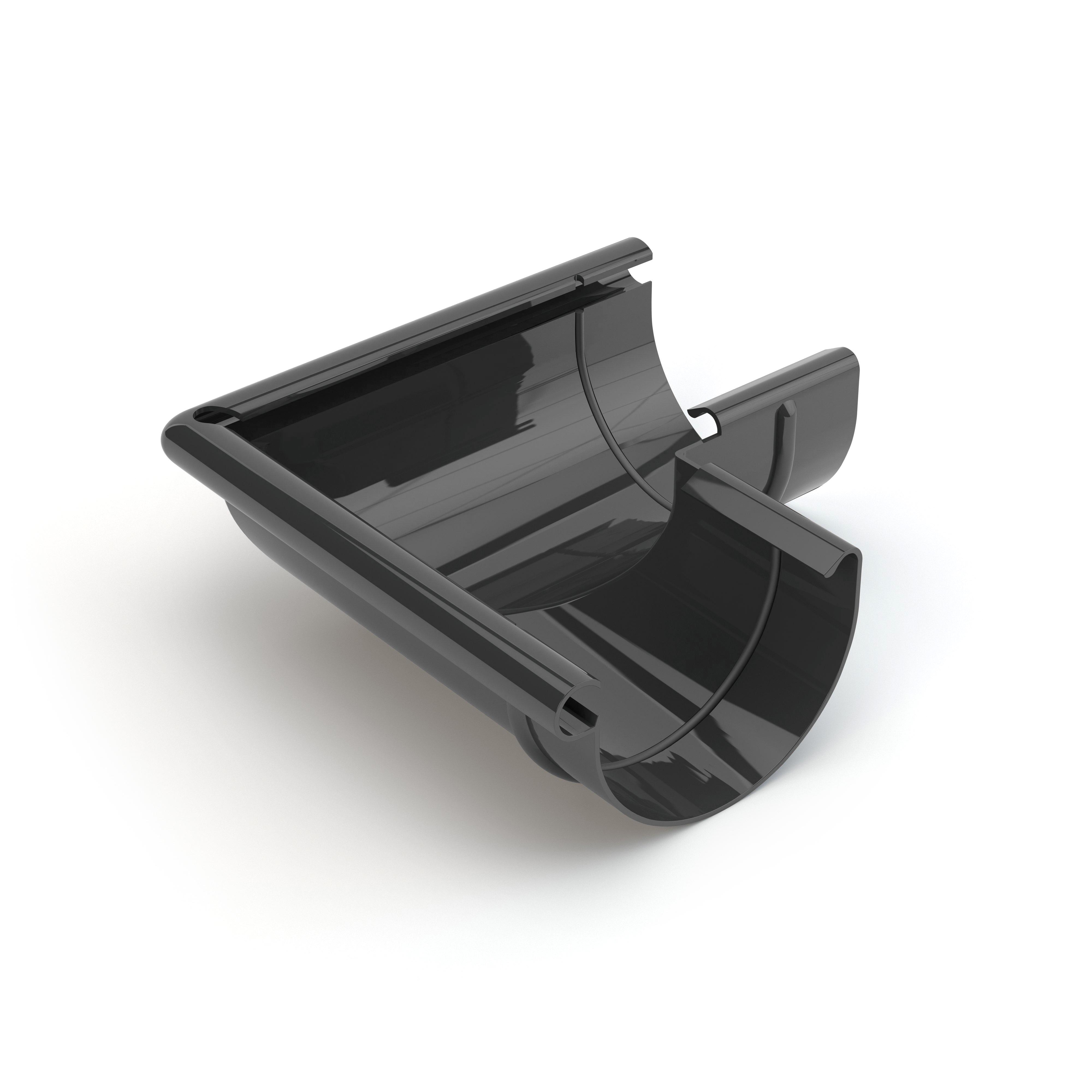 Кут ринви зовнішній Gamrat 90° 125 мм Графіт (314-224-180)