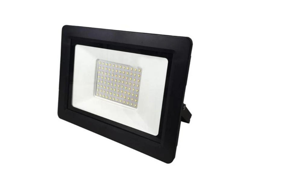 Прожектор HOROZ ELECTRIC SMD LED 100W 6400K/8000 лм/120° 175-250V/IP65 Aslan-100/068-010-0100 Чорний (НФ-00002111)
