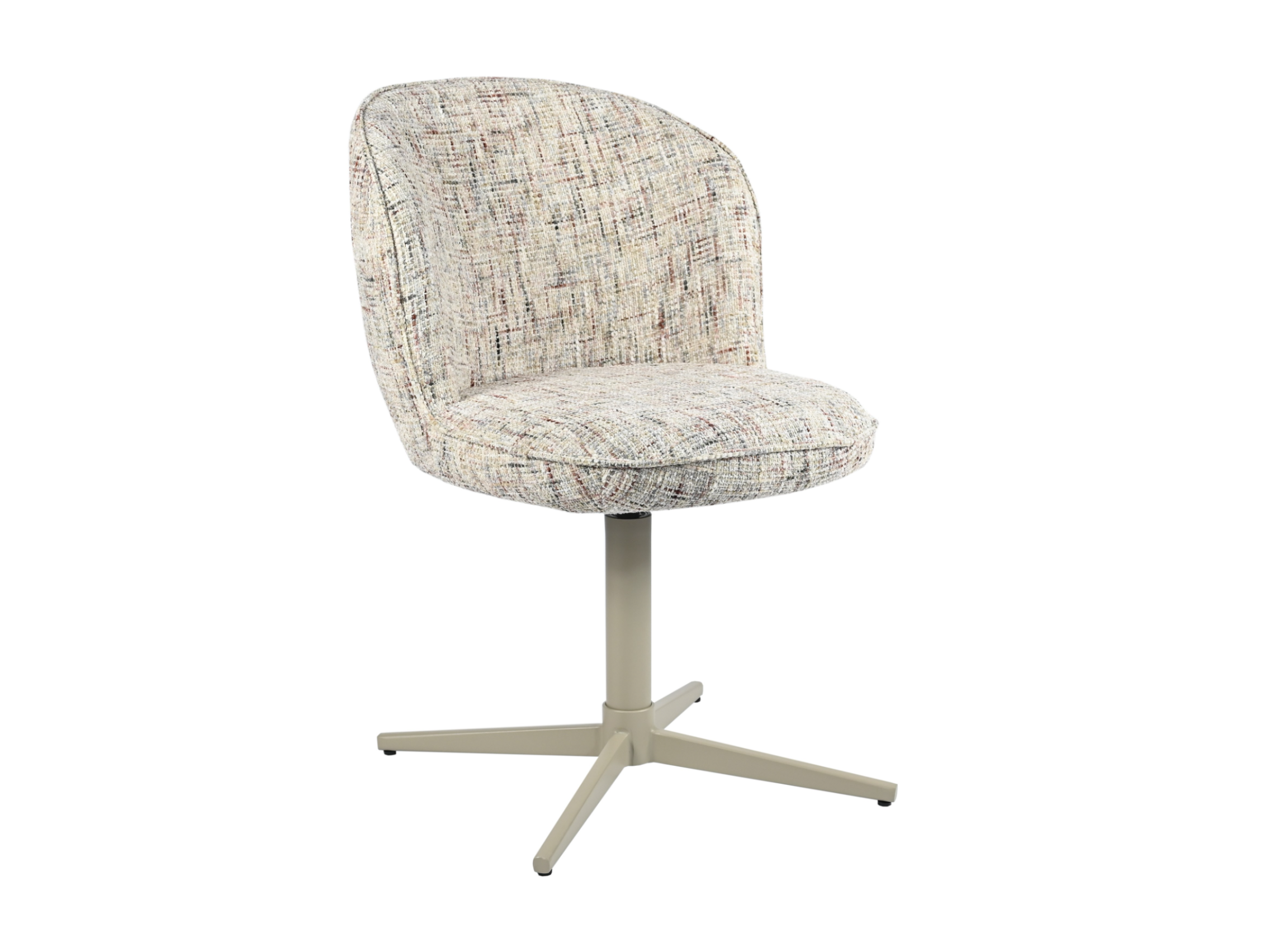 Стілець поворотний Vetro Карамельний/Капучино (R-175)