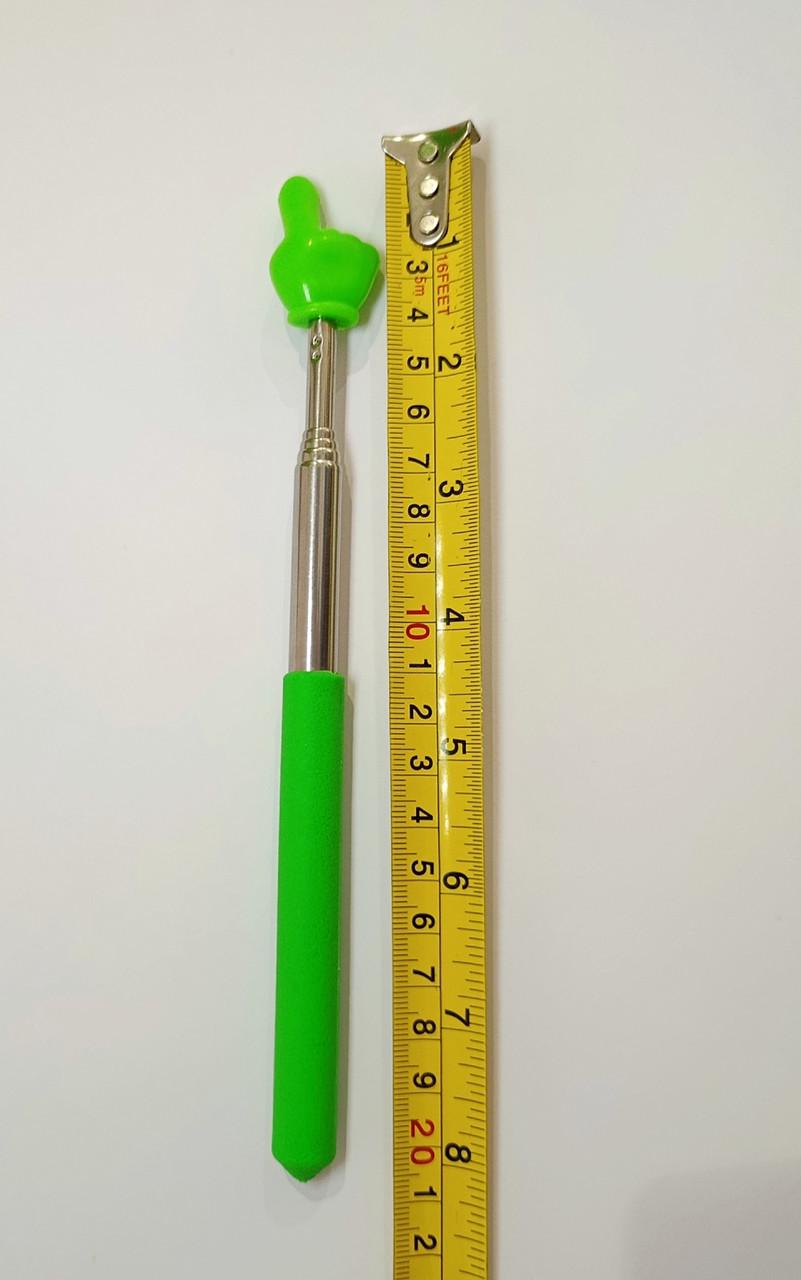 Указка на палец 21 см Зеленый - фото 2