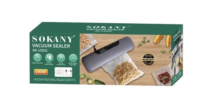 Вакууматор Sokany SK-13031 з функцією VAC і шириною запайки 30 см 140 Вт (30713721) - фото 3 Вакууматор Sokany SK-13031 з функцією VAC і шириною запайки 30 см 140 Вт (30713721) - фото 3