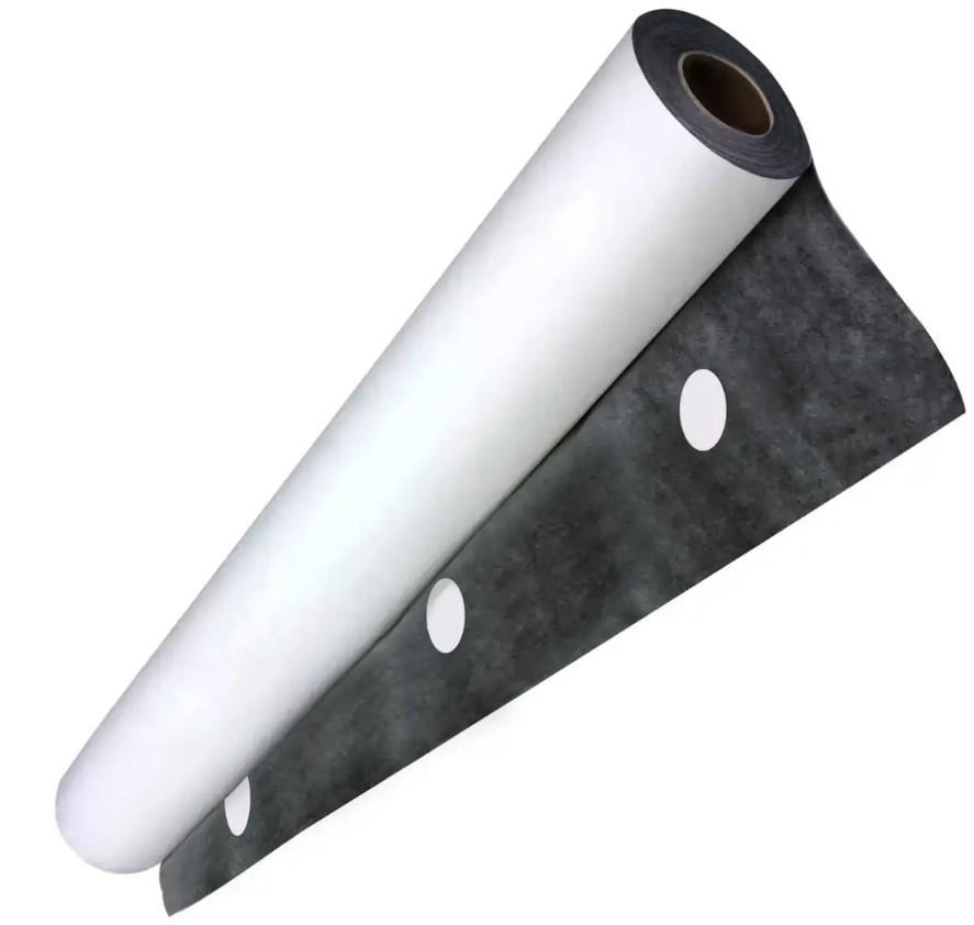 Агроволокно Shadow 50 г/м² 1,6х100 м с перфорацией 3 отверстия Черно-белый (АВЧБП0003)