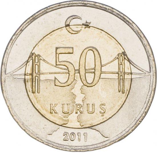 Колекційна монета Туреччина 50 куруш 2013 UNC (KM#1243)